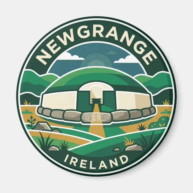 Imán Newgrange Irlanda (Frente)