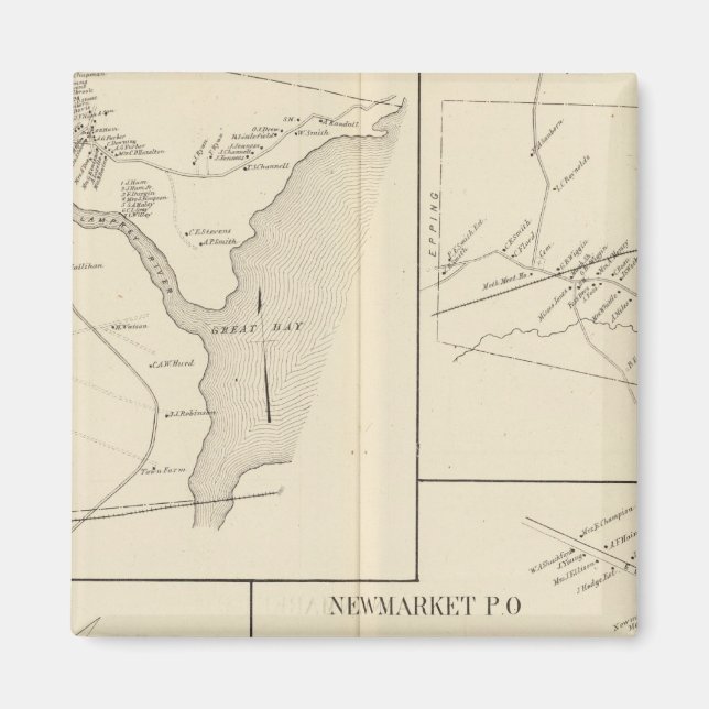 Imán Newmarket, Rockingham Co (Frente)