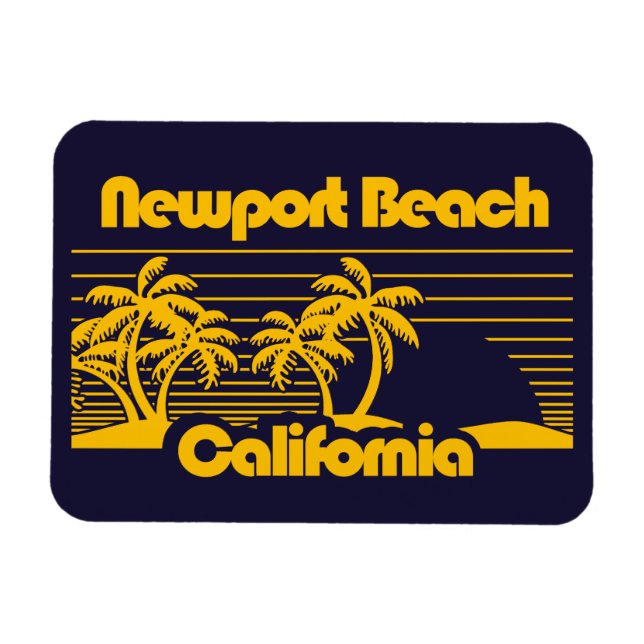 Imán Newport Beach California (Horizontal)
