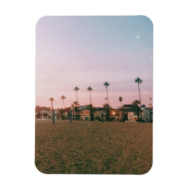 Imán Newport Beach Pastel Sunset (Vertical)