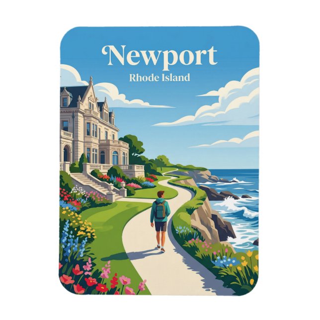Imán Newport EE. UU. (Vertical)
