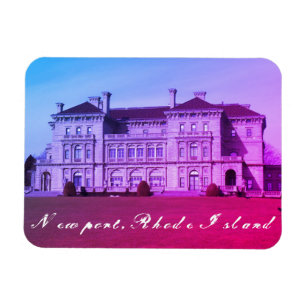 Imán Newport, mansión de RI - paseo del acantilado,