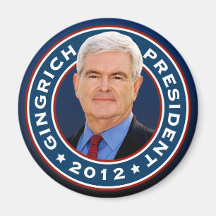 Imán Newt Gingrich Conservador para Presidente