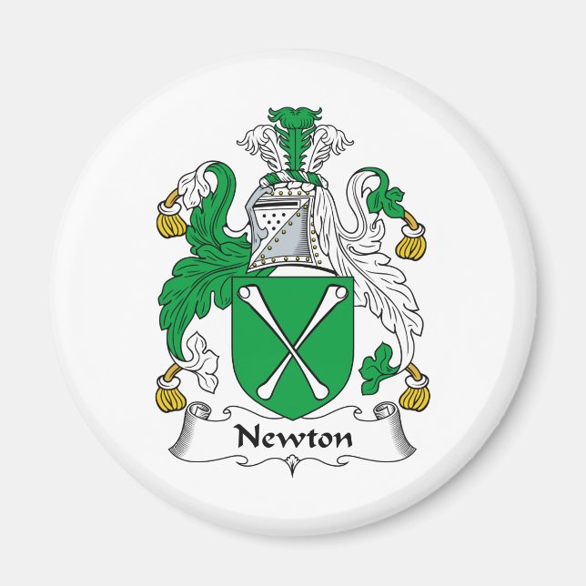 Imán Newton Family Crest (Frente)
