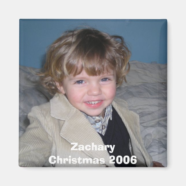 Imán newzack, ZacharyChristmas 2006 (Frente)