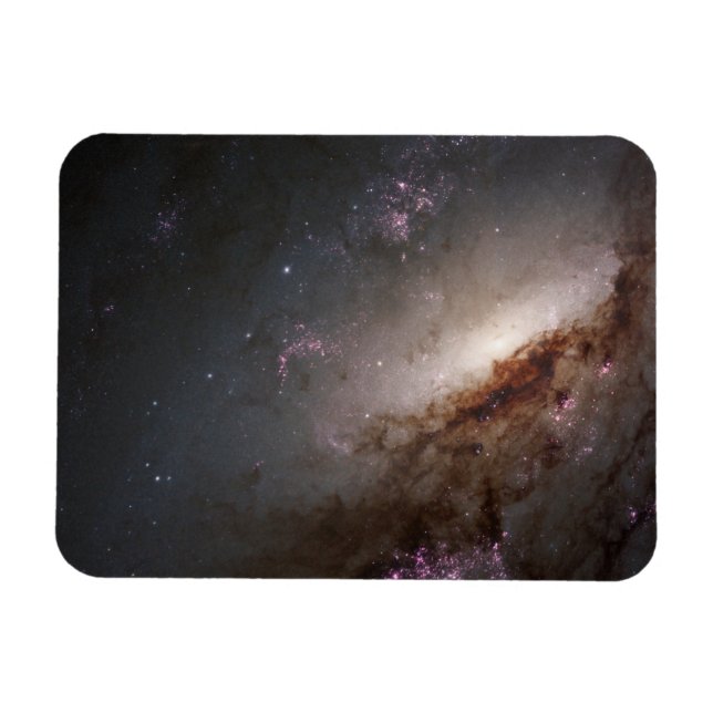 Imán Ngc 4258 En Formación Intensa De Estrellas. (Horizontal)