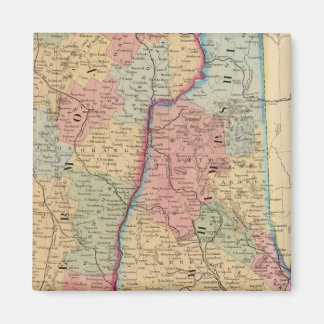 Imán NH, Mapa Vermont de Mitchell