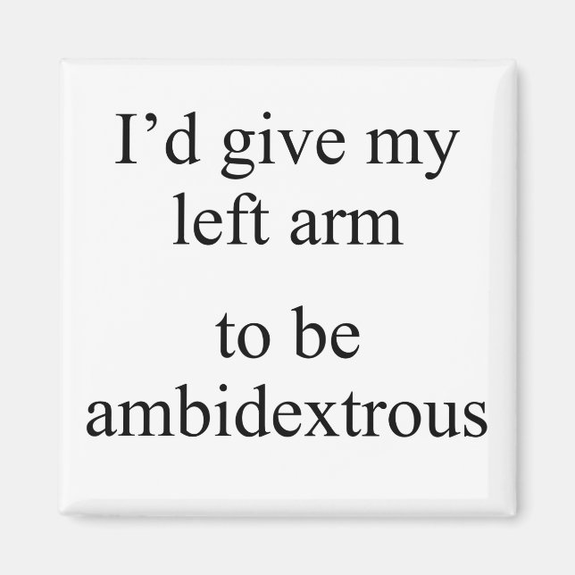 Imán Ni a la izquierda ni a la derecha (Frente)