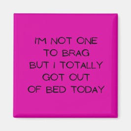 Imán Ni uno a alardear