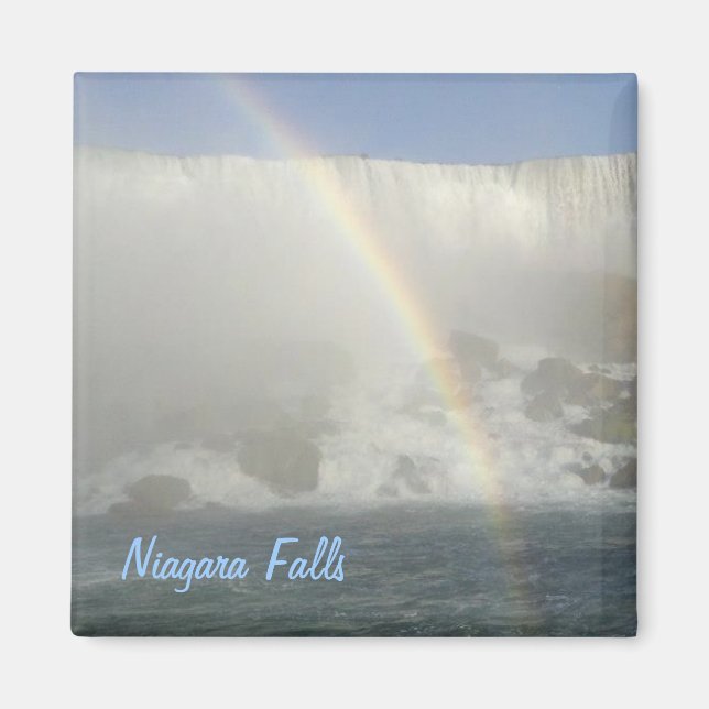 Imán Niagara cae bajo el arco iris (Frente)