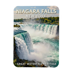 Imán Niagara Falls Nueva York Cascada Viaje