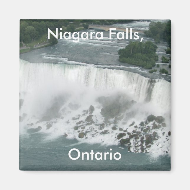 Imán Niagara Falls Square Magnet (Frente)