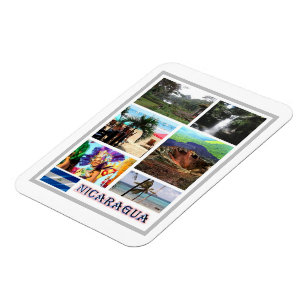 Imán Nicaragua - Mosaico -