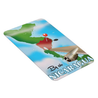 Imán Nicaragua: poster de vacaciones aéreas