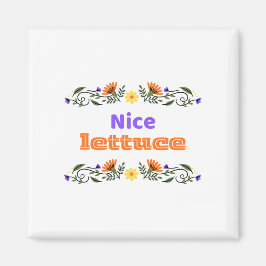 Imán Nice Lettuce Best Chirps Hockey Magnet
