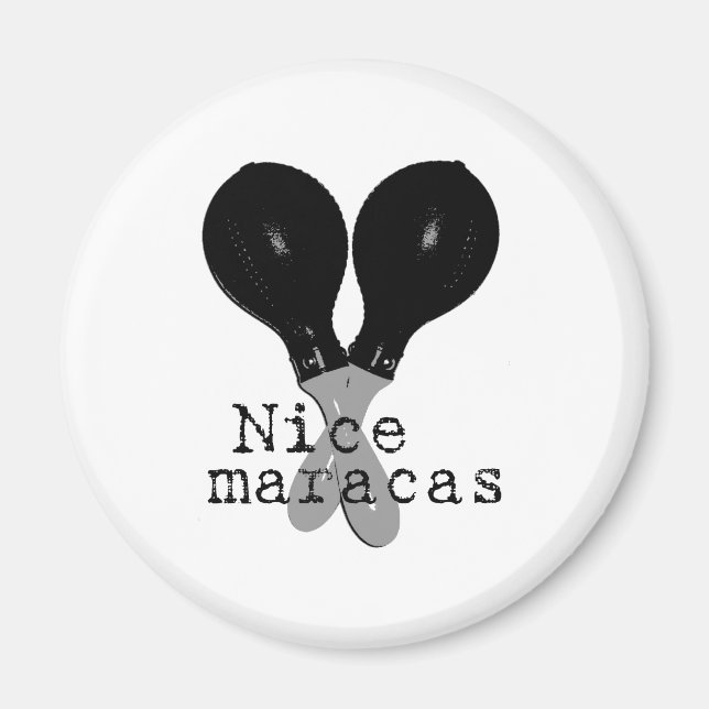 Imán Nice Maracas (Frente)