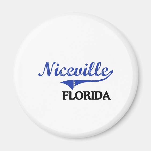 Imán Niceville Florida City Classic (Frente)