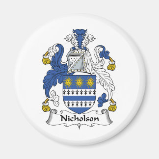 Imán Nicholson Family Crest