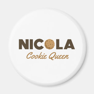 Imán Nicola cookie Queen Magnet