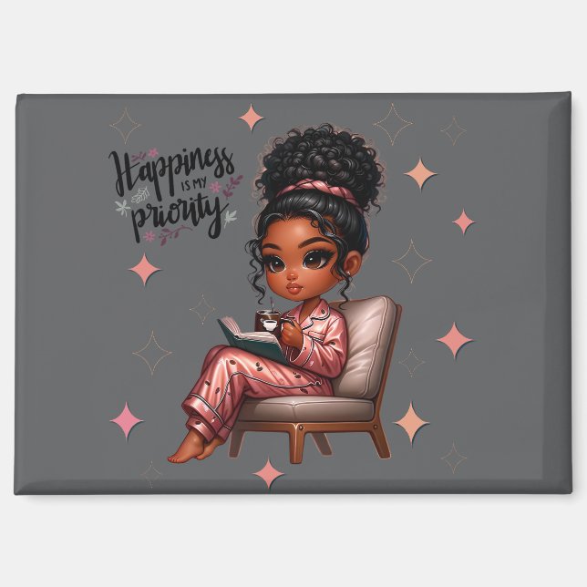 Imán Nicole Happiness Magnet (Anverso)