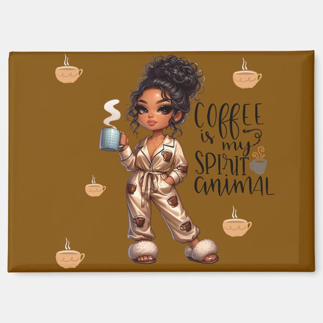 Imán Nicole Spirit Animal Magnet (Anverso)