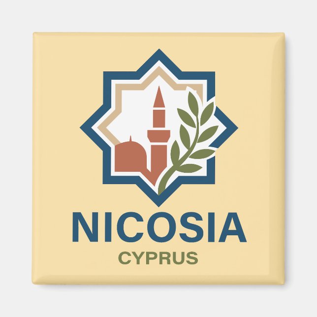 Imán Nicosia Chipre Mediterráneo (Frente)