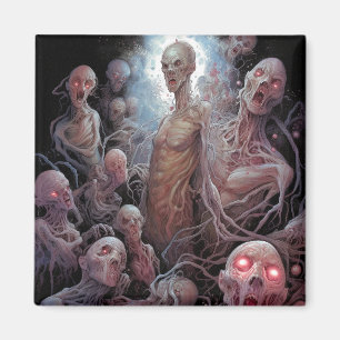 Imán Nido De Zombies Sin Muerte Horror Arte