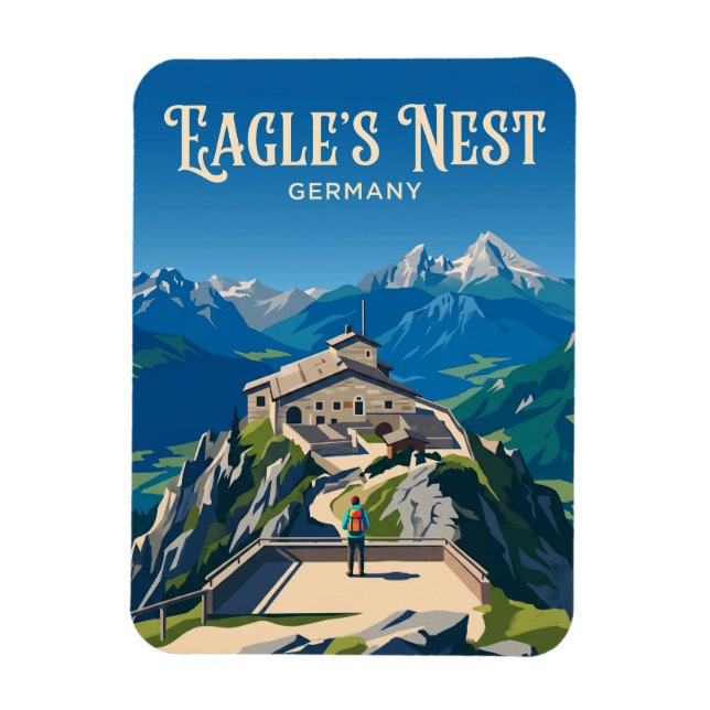 Imán Nido del Águila Alemania (Vertical)