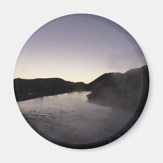 Imán Niebla matutina en el río Jackson en Grand Teton (Frente)