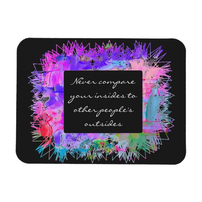 Imán Niemals comparan (Horizontal)