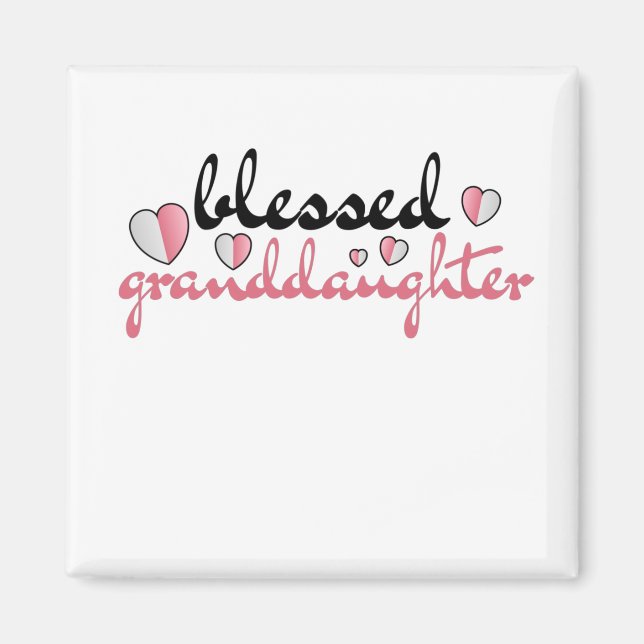 Imán Nieta bendita de mis adorables abuelos (Frente)