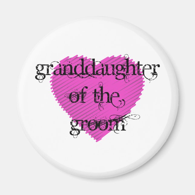 Imán Nieta del novio (Frente)