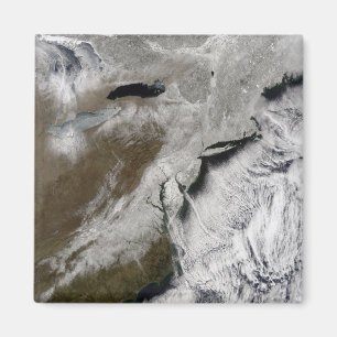 Imán Nieve a través de los Estados Unidos del noreste