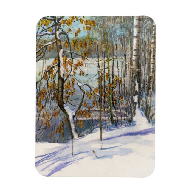 Imán Nieve caída (Vertical)