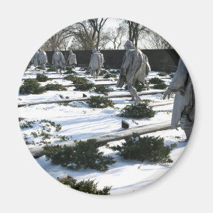Imán Nieve del monumento de los veteranos de Guerra de