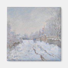 Imán Nieve en Argenteuil (por Claude Monet)