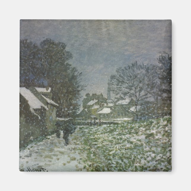 Imán Nieve en Argentina por Claude Monet (Frente)