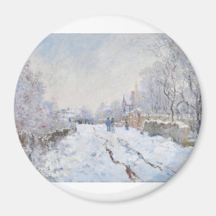Imán Nieve en Argentina por Claude Monet