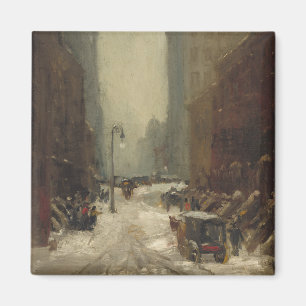 Imán Nieve en Nueva York (invierno en Nueva York)