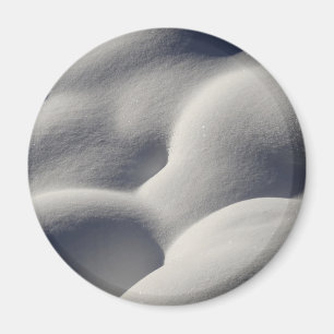 Imán Nieve espumosa, montones de sorbos, naturaleza abs