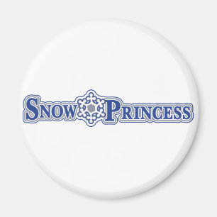 Imán Nieve-Princesa-Luz