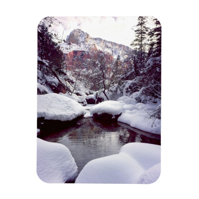 Imán Nieve profunda en Middle Emerald Pools (Vertical)