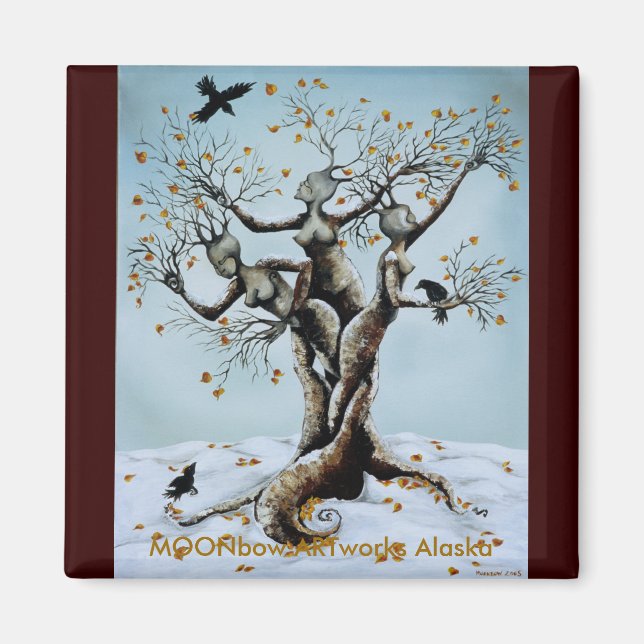 Imán Nieve temprana (Frente)