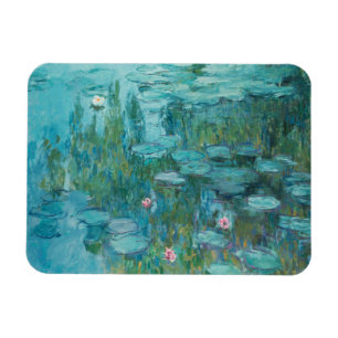 Imán Nieves de agua, pintura de aceite de Bella Artes, 