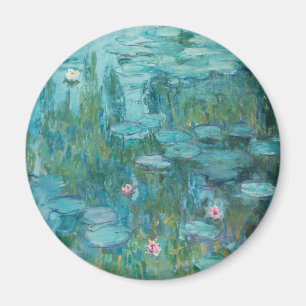 Imán Nieves de agua, pintura de aceite de Bella Artes, 