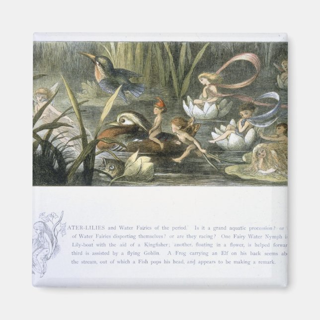 Imán Nieves y Fe del Agua, ilustracion de (Frente)