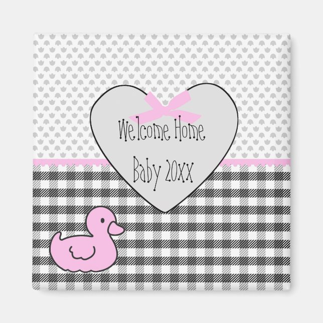 Imán Niña bebé (Frente)