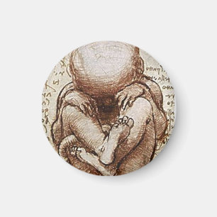 Imán Niña no nacida