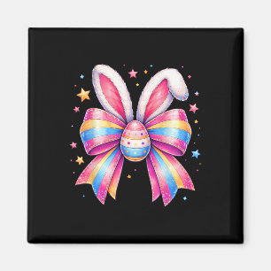 Imán Niñas Pascua Lindo Coquette Lazo Huevo Pascua Niño