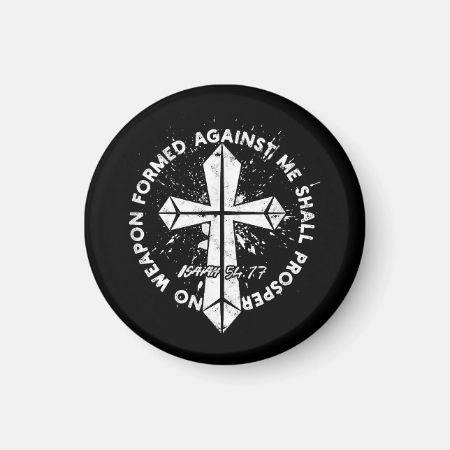 Imán Ningún arma formada contra mí prosperará la fe en (Frente)
